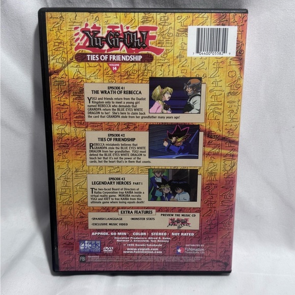 YU-GI-OH MOVIE LOT.- THE MOVIE, BATTLE CITY DUELS, TIES OF FRIENDSHIP VOLUME 14 - Picture 7 of 13